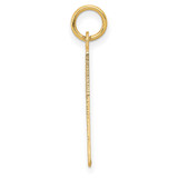 14k Monday the First Day Calendar Pendant