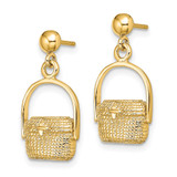 14K Nantucket Basket Earrings - TE-EAF584EB-1671