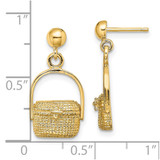 14K Nantucket Basket Earrings - TE-EAF584EB-1671