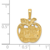 14k NEW YORK City Skyline in Apple Pendant - C3-6A837489-8904