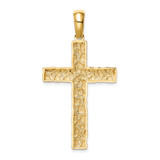 14K Nugget Cross Pendant - XR-894FDA6F-4900