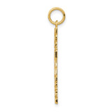14k Nugget Style Cross Pendant - C1-16827295-8057