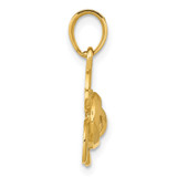 14k Open Turtle Pendant - K3-989875E7-7183