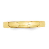 10k Yellow Gold 3mm Half Round Wedding Band Size 6