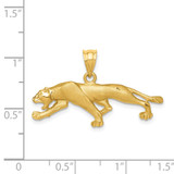 14k Panther Pendant - C9-644EB303-8810