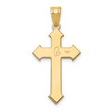 14k Passion Cross Pendant - XK-BE007519-9315