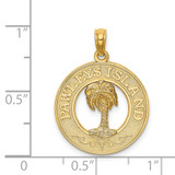 14K PAWLEYS ISLAND Palm Tree Charm