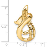 14k Peg Set Slide Mounting - XS-E95CBAE1-6821