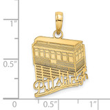 14K Pittsburgh Incline (Tram) Charm