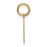 14k Plain .013 Gauge Engravable Heart Disc Charm - XM-435B5E0C-5381