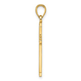 14K Polished & Textured Fancy Cross Pendant - K9-46A3D5DF-9738