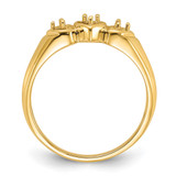 14k Polished .05ct. Diamond Heart Ring Mounting - Y1-755D0B11-1947
