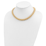 14k Polished 12mm 17 inch San Marco Necklace