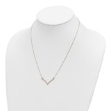 14k Polished 18 inch V-Necklace