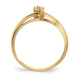 14k Polished 1-Stone Mothers Ring Mounting - XM-7CBD3538-9767