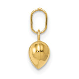 14K Polished 3-D Puffed Heart Charm - XC-0C5F354D-4232