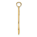 14K Polished 3-D Spoon Charm