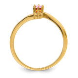 14k Polished 3-Stone Mothers Ring Mounting - XM-7B68F484-4476