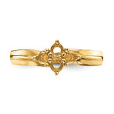 14k Polished 4-Stone Mothers Ring Mounting - XM-08598BE4-5782