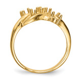 14k Polished 4-Stone Mothers Ring Mounting - XM-C2A050EF-2485