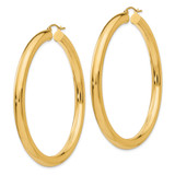 14k Polished 5mm Lightweight Hoop Earrings - TC-486C8F01-9020