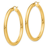 14k Polished 5mm Lightweight Hoop Earrings - TC-9023BE6B-5127
