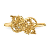 14k Polished 5-Stone Mothers Ring Mounting - XM-A1EECB18-4894