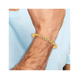 14K Polished 6.00mm Fancy Twist 8 inch Bracelet