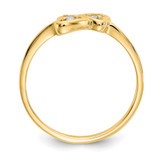 14k Polished AA Diamond heart ring - Y1-B245FF87-9918