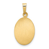 14k Polished and Satin St. Anthony Medal Hollow Pendant - XR-AA0451EA-9671