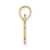 14K Polished and Textured SPECIAL Charm - D3-3C5E53C0-4605