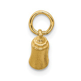 14K Polished Baby Bottle Pendant