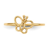 14k Polished Butterfly Ring - R6-281DA41E-8888