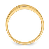 14k Polished Claddagh Band - K5-3988EC71-6427