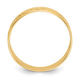 14k Polished Claddagh Band - K5-F84C7B7D-3911