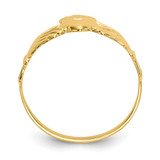 14k Polished Claddagh Ring - A9-330BE177-8354