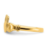 14k Polished Claddagh Ring - R7-68345196-7184