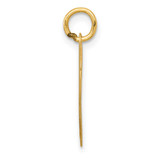 14k Polished Class of 2025 Heart Charm