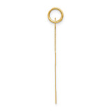 14k Polished Cross Charm - C3-91813949-4819