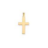14K Polished Cross Charm - C3-9A171063-3680