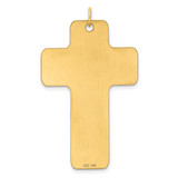 14k Polished Cross Charm - D5-927C0A77-3380