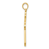 14K Polished Cross Pendant - D5-466CC900-8767