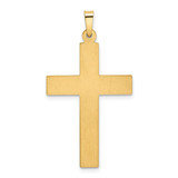 14k Polished Cross Pendant - XR-CB86C822-1083