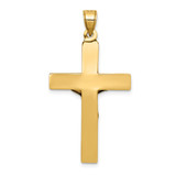 14k Polished Crucifix Pendant - C3-2067D02D-5308
