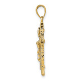 14k Polished Crucifix Pendant - D1-E4F7AB80-5590