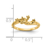 14k Polished Diamond & Pearl Ring Mounting - Y1-96E066E1-4137