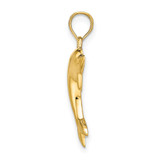 14k Polished Dolphin Charm - K4-C66B5DEC-6453