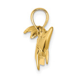 14K Polished Dolphin Charm - K8-AFFC4977-5096