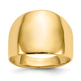 14k Polished Dome Ring - R3-798BA766-3089