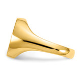 14k Polished Eternal Life Cross Ring